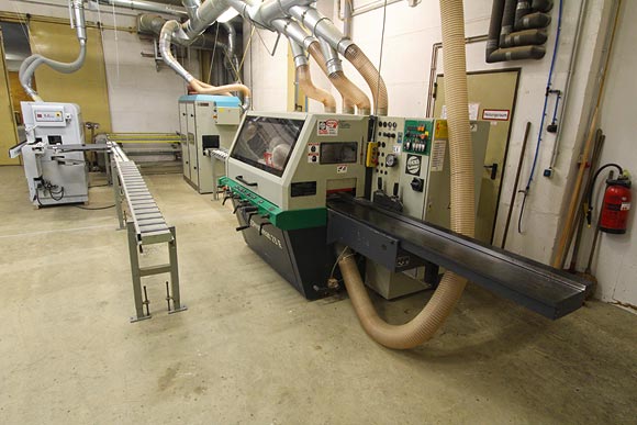 Hobelanlage